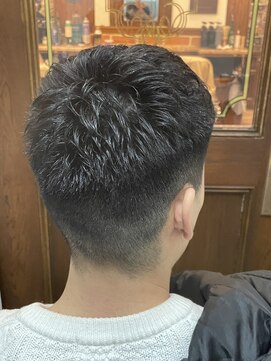 ヒロギンザバーバーショップ 新宿店(HIRO GINZA BARBER SHOP) フェードスタイル(理容室/メンズ/barber shop新宿店)