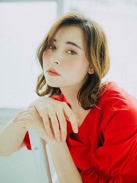 プロデュース 町田店(Produce) ☆伸ばしかけくせ毛風くびれセミディ☆【町田/町田駅/JR町田駅】