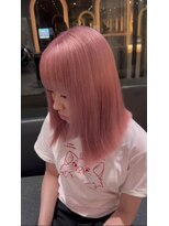 サロンドミルク 新百合ヶ丘店(salon de MiLK)&nbsp;ミルクティーベージュグレージュダブルカラーケアブリーチ