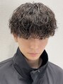 オーシャントーキョーセンダイ(OCEAN TOKYO SENDAI)&nbsp;黒髪の波巻きパーマで大人スタイル！[men's/メンズ/仙台】