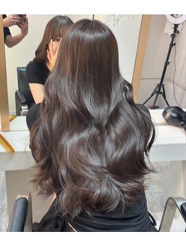 ブレンド 渋谷(BLend) マチルダボブ前髪グレージュハイライト