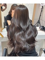 ブレンド 渋谷(BLend) マチルダボブ前髪グレージュハイライト