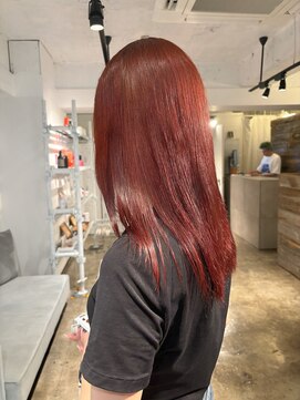 ザ オーダー(THE ORDER) 赤髪/チェリーレッドカラー/暖色カラー/ケアカラー/ツヤ髪