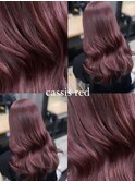 大人気暖色カラーカシスレッドカシスピンクワインレッド＊RINA