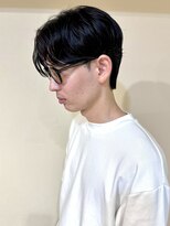 クレビアテン(CreBiA ten_)&nbsp;センターパート/ニュアンスパーマ/毛流れパーマ