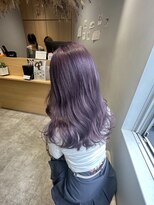 アヴァンス 京橋店(AVANCE)&nbsp;ブリーチならではのラベンダーカラー