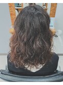 ふわっとパーマスタイル
