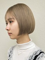 デビュー 沖縄泡瀬店(Debut)&nbsp;黒髪/ボブウルフ/ネビージュ/小顔/ワンレン/スペインカール