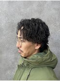 大人パーマ