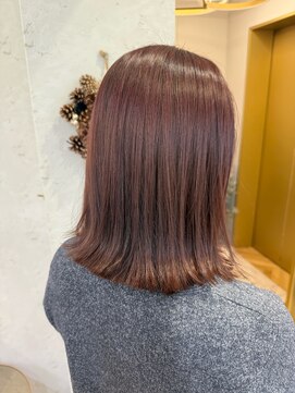 ロンドプランタン 恵比寿(Lond Printemps) 透明感ラベンダーピンクブラウン【中居】