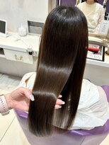 ハピネス 河原町店(Happiness)&nbsp;髪質改善 レイヤーカット ベージュ グレージュ 20代 30代 40代