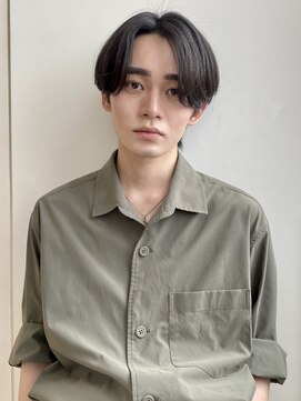 ユーフォリア 渋谷グランデ(Euphoria SHIBUYA GRANDE) センターパート ニュアンスパーマ MOMO