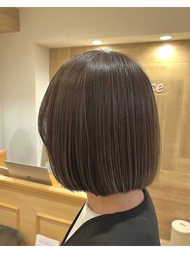 テラス(Terrace) 【Terrace】白髪ぼかしハイライト×ナチュラルボブ