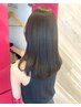 【stylist 源】【梅雨撃退！部分ストレートor顔まわりパーマ】￥8415