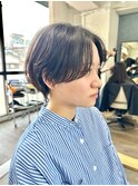 熊本ショート/ハンサムマッシュ/熊本美容室/髪質改善/20代30代