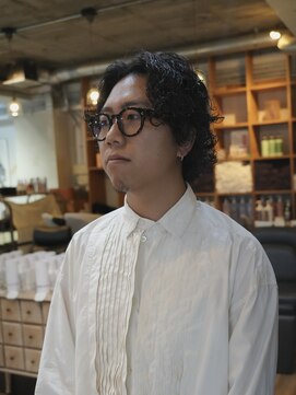 ヒカリス 中崎店(HIKARIS) メンズ × パーマ