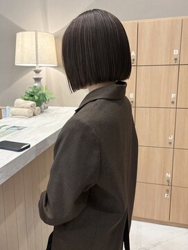 ユウヘアー 千代田橋店(U Hair) ストレートボブ×ハイライト