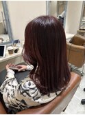 ワインレッドカラー