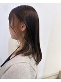 インナーカラー×ミルクベージュ