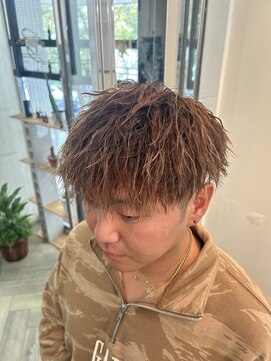 【イナズマツイストパーマ】