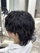 エデアンホンテン メンズサロン(EDEAN 本店 （旧：EDEAN 上通）)&nbsp;熊本メンズカット マッシュウルフ 波巻きスパイラルパーマ