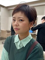 ピークアブー アヴェダ ギンザシックス(PEEK-A-BOO AVEDA GINZASIX) ベビバング/ショートカット/ショート/似合わせショート