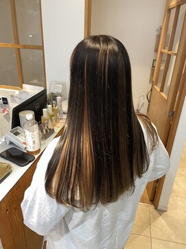 ネオリーブニコ 大井町店(Neolive Nico) アンブレラカラー×ベージュ