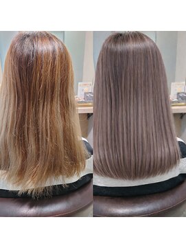 ジーナ 福岡藤崎(Zina) プレミアム髪質改善ストレート