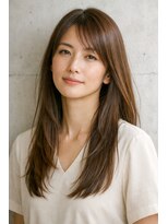 パラン 田無店(PaLaN)&nbsp;大人のための美髪矯正ロング｜自然にまとまる艶ストレート#田無