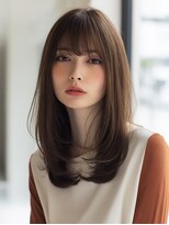 ダル 渋谷/表参道(DAL.) ハッシュカットバタフライカット顔回りカットカーテンバング