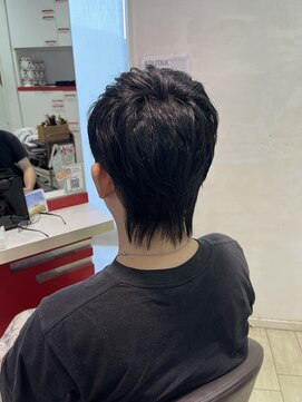 美容室ぱふ 土浦店 メンズウルフ