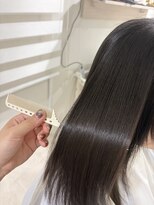 ナジュ 金山(NUJAR)&nbsp;カット+髪質改善ストレート+アメイジアカラー