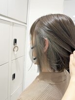 ケンジ 平塚 アネッタ(KENJE annetta)&nbsp;くすみカラー☆インナーカラー