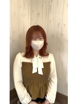ヘアーナチュレ ラ フルール(HAIR NATURE La Fleur)&nbsp;☆艶感テラコッタオレンジカラー☆