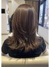 人数限定5名 白髪ぼかしヘアカラー+カット+艶髪トリートメント 11,000