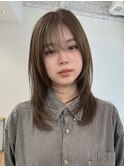 小顔見せ似合わせレイヤーカット/20代・30代