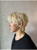 メンズカットメンズブリーチスパイラルパーマブリーチ