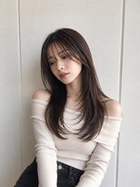 スクリ 玉造(SUKURI) レイヤーカット/ブリーチなしダブルカラー/ウルフカット/ボブ