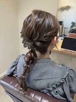 フルール(fleur)&nbsp;あみ下ろしヘアアレンジ