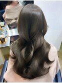 ミディアムレイヤーカット/レイヤー/黒髪/髪質改善/韓国//