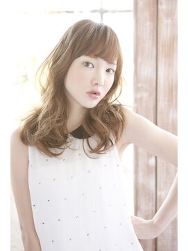 シャンプー 本庄店(SHAMPOO) 大人可愛い抜け感ミディーヘア