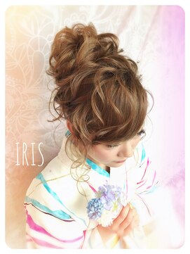 ヘアセットサロン イリス(IRIS) IRIS★浴衣ヘア★ルーズお団子ヘア