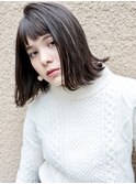 パツッとシンプルなフレンチカジュアルbobhair