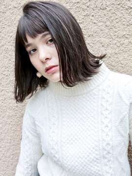 メロウ(MELLOW) パツッとシンプルなフレンチカジュアルbobhair