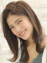 アビエクレール 河内花園(abije claire)&nbsp;色っぽヘルシーレイヤーミディ★20代30代50代 髪質改善