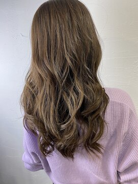 シェノン 梅田(CHAINON) 小顔カット×オリーブカラー×ハイライトカラー