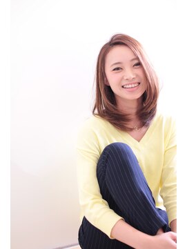 アッシュ 町田駅前通り店(Ash) 【Ash町田駅前通り 清水重人】イルミナカラー×セミロング