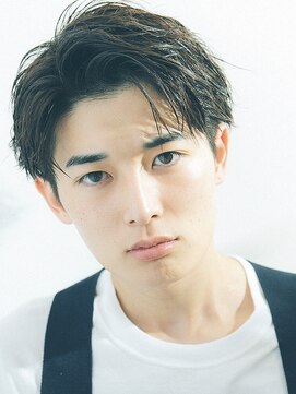 ディッセンバー 神宮前(December) 【laundry】かきあげセンターパート/スリークショート