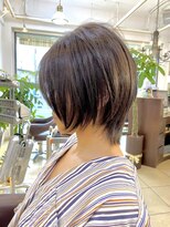 ヘアアーク(HAIR arc) ボブルフ#レイヤーカット#ひし形#くびれ#京成津田沼#ウルフ