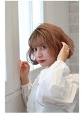 20代30代40代50代 色っぽふんわりショートの重軽ウェーブヘア♪